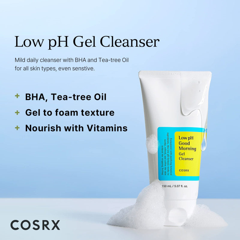 COSRX Low pH Good Morning Gel Cleanser (150ml)