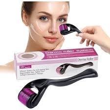 Derma Roller 0,5 mm - Système Professionnel pour Cheveux et Peau