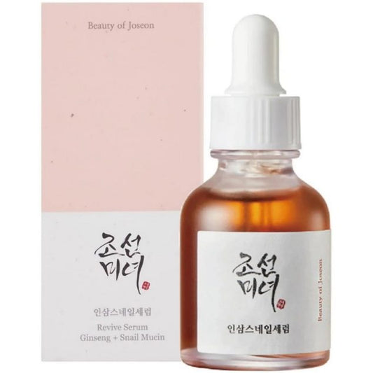 BEAUTY OF JOSEON | REVIVE SERUM : GINSENG + SNAIL MUCIN - 30ml